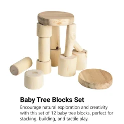 Baby Tree Blocks Set of 12