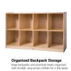 Backpack Cubbie Storage Cabinet - 8 Cubbies