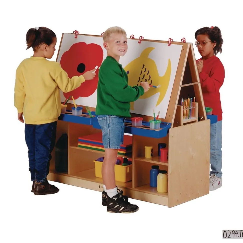 Baltic Birch 4-Child Easel