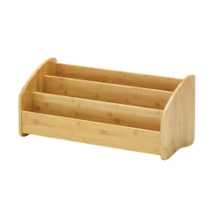 Bamboo Book Display Rack
