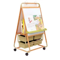 Bamboo Double Sided Teaching Easel
