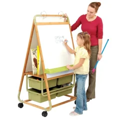 Bamboo Double Sided Teaching Easel