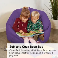 35" Bean Bag - Purple