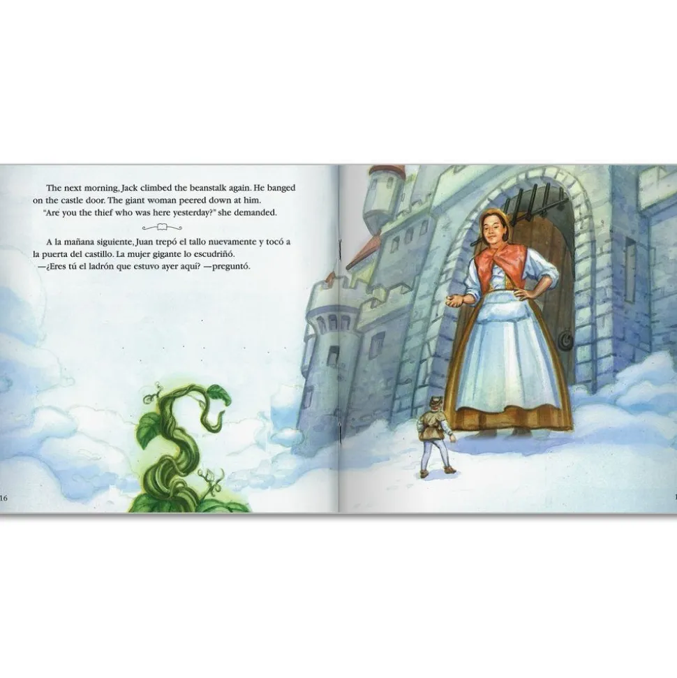 Beloved Jack And The Beanstalk Fairy Tale Entrances Children Yet Again In English/Spanish Version