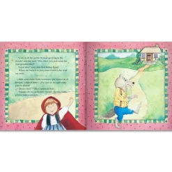 Beloved Little Red Riding Hood Fairy Tale Entrances Children Yet Again In English/Spanish Version