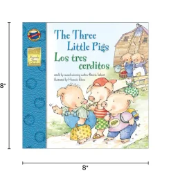 Beloved Three Little Pigs Fairy Tale Entrances Children Yet Again In English/Spanish Version