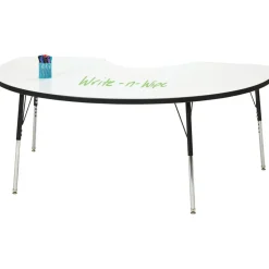 Berries Kidney Dry Erase Table 72" By 48"