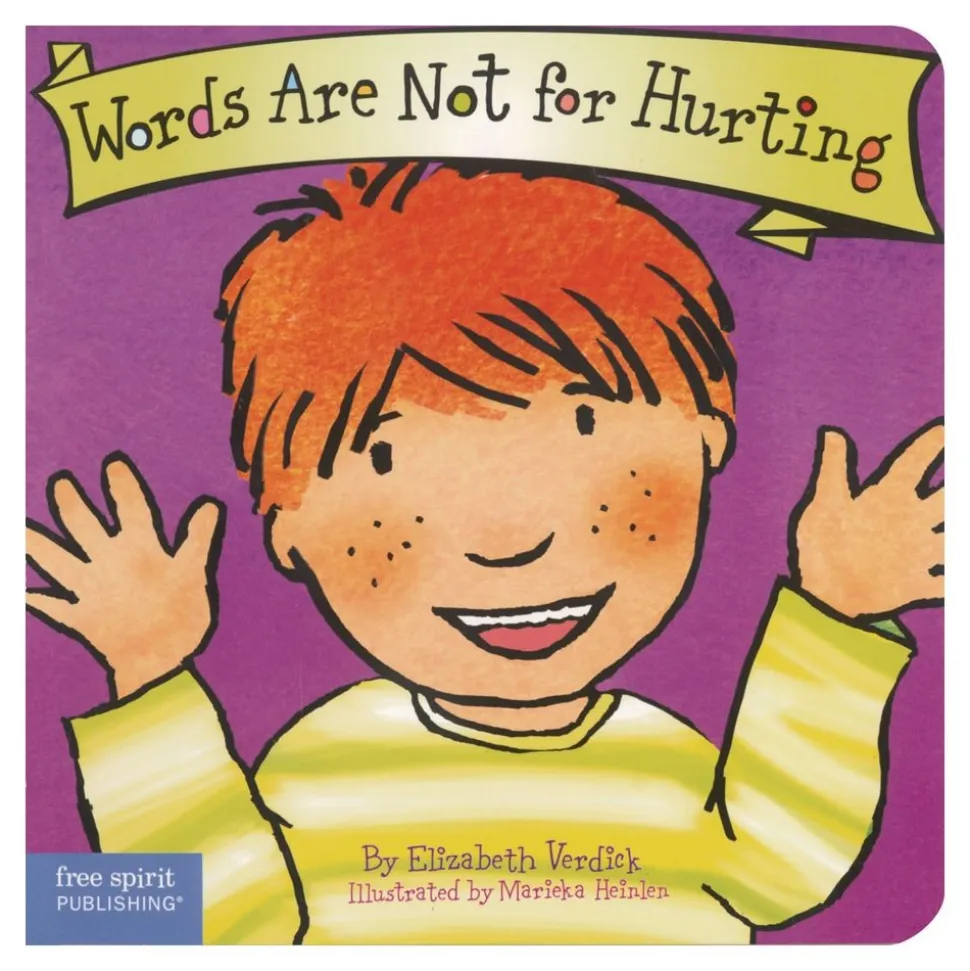 Best Behavior Board Book - Words Are Not For Hurting