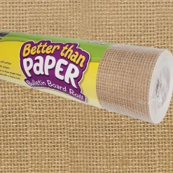 Better Than Paper Bulletin Board Rolls U+2013 Burlap - 1 roll