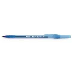Bic® Round Stic® Blue Medium Point Pens - Set of 12