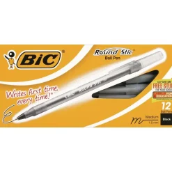 Bic® Round Stic® Pens - Black