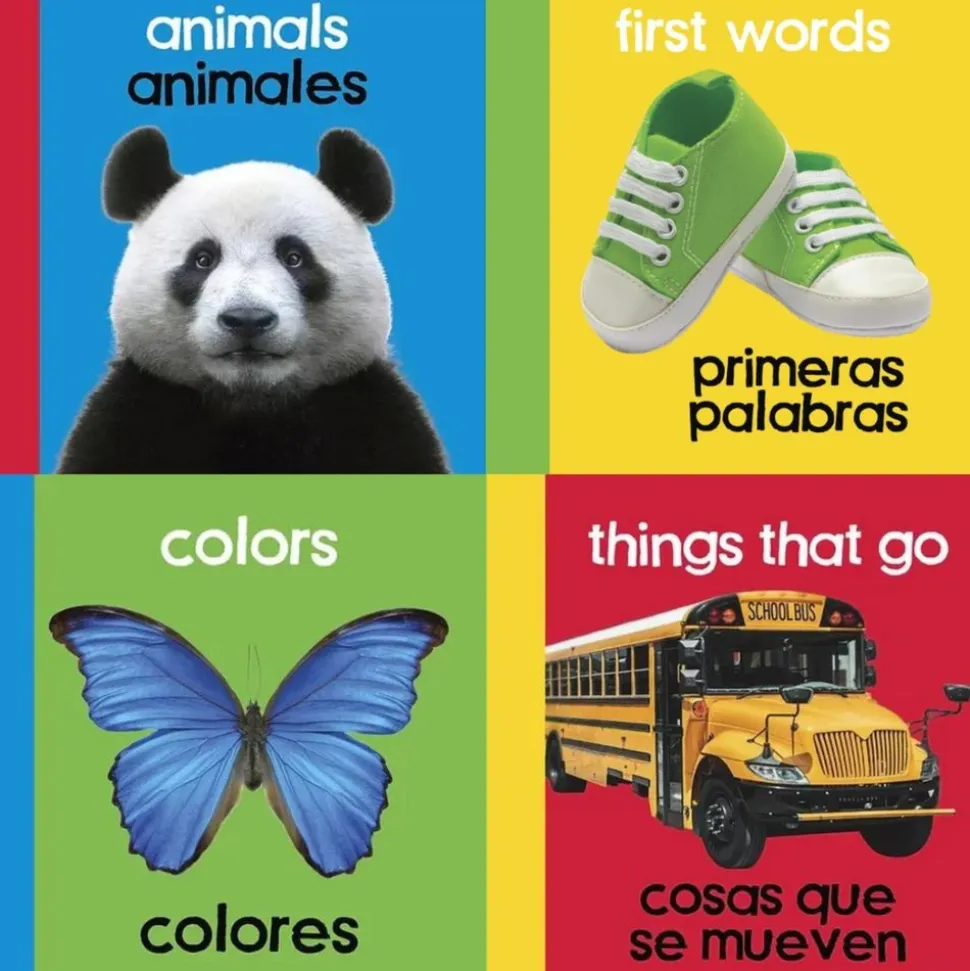Bilingual Spanish Board Books - 8 book set