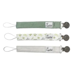 Binky Clips, Set of 3 - Haven