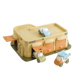Bioplastic Garage with 3 Cars