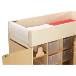 Birch Diaper Depot with Right-Hand Stairs