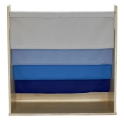 Birch Sling Book Display - Navy/Powder Blue