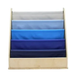 Birch Sling Book Display - Navy/Powder Blue