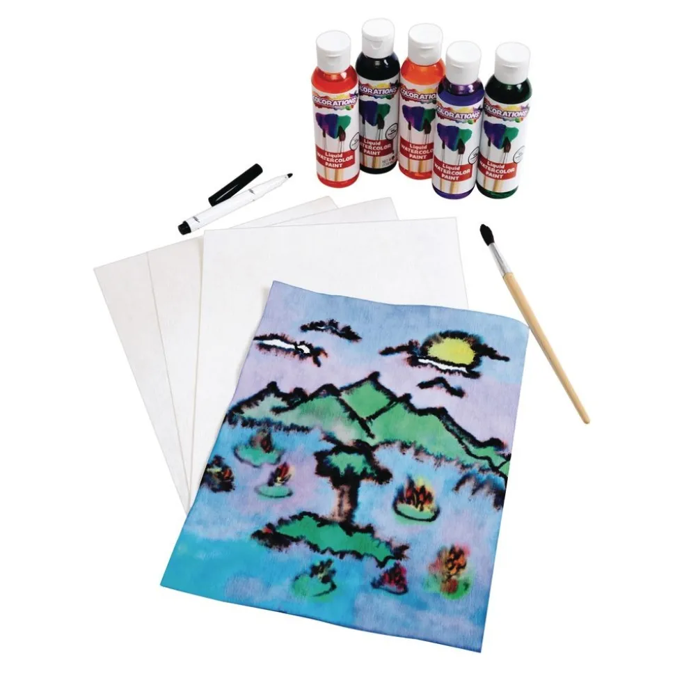 Blot Diffusing Watercolor Paper - Set of 40 Paper Sheets