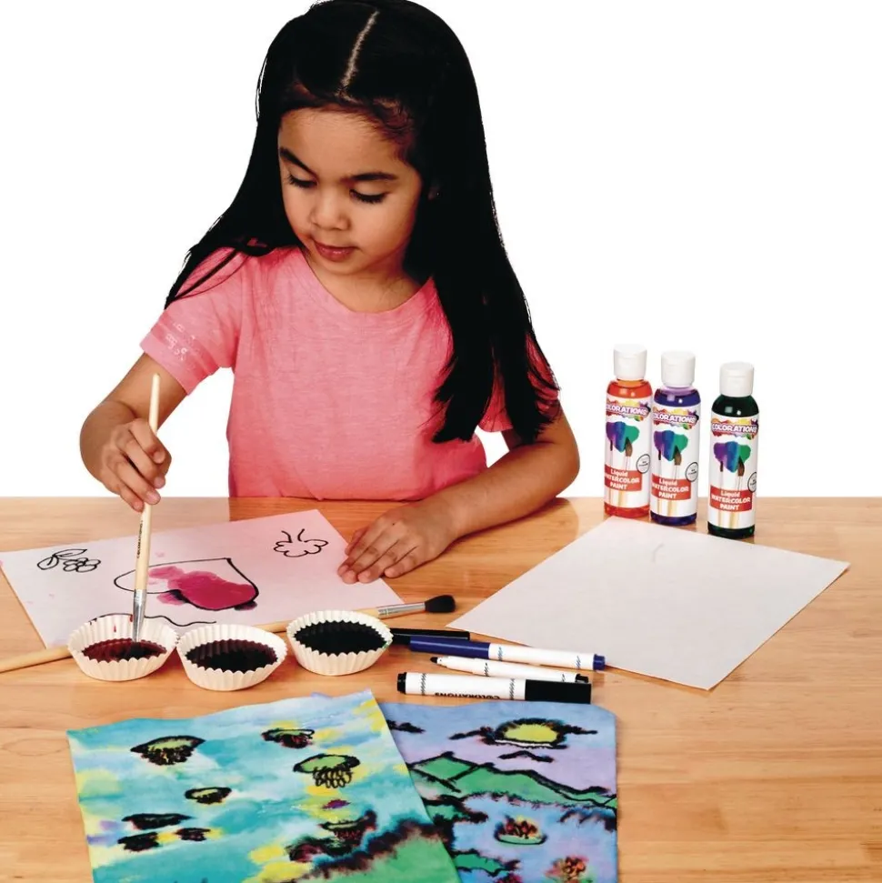 Blot Diffusing Watercolor Paper - Set of 40 Paper Sheets