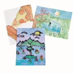 Blot Diffusing Watercolor Paper - Set of 40 Paper Sheets