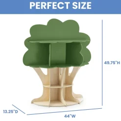 Book Tree Shelf Storage