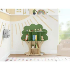 Book Tree Shelf Storage