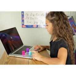 Bouncy Band® Flick Sticks 2" Silent Sensory Fidget - Set of 10