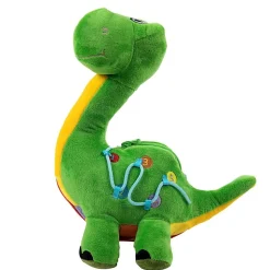 Bouncy Bands® Sensory Fidget Plush Dinosaur 12"