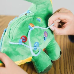 Bouncy Bands® Sensory Fidget Plush Dinosaur 12