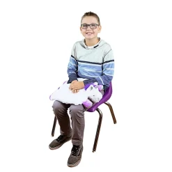 Bouncy Band® Washable Sensory Plush Animal Lap Pads - 5lbs, 2 Pack