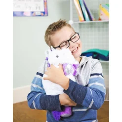Bouncy Band® Washable Sensory Plush Unicorn Lap Pad - 5lbs