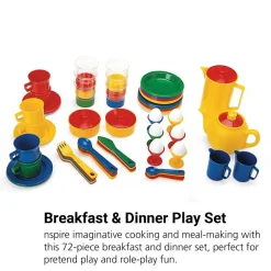 Breakfast and Dinner Set - 72 Pieces