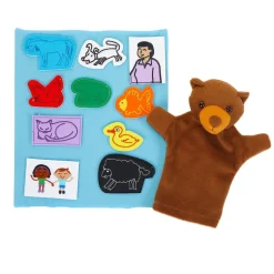 Brown Bear Prop & Book Set