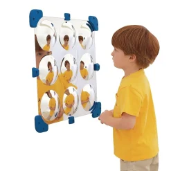 9 Bubble Mini Mirror - 18 1/2" Square