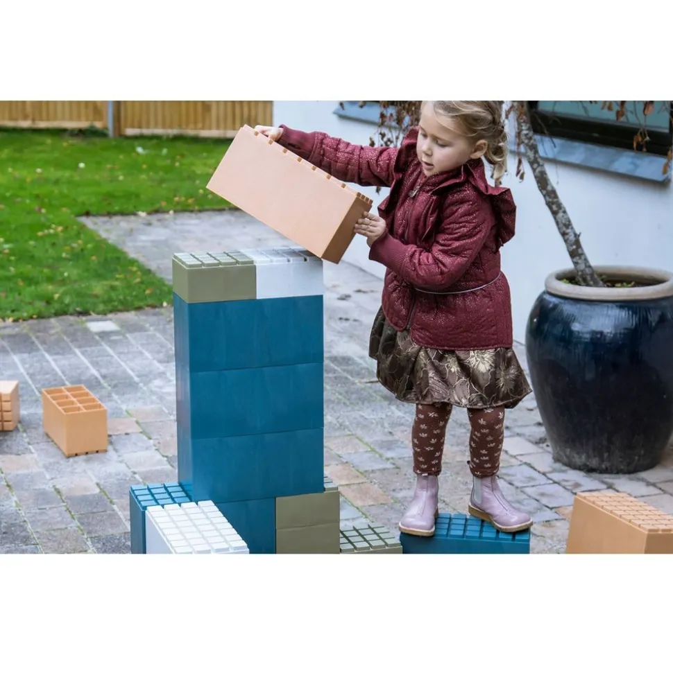 Building Blocks Blue / Grey 26 Pieces