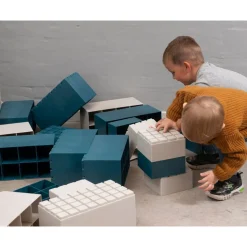 Building Blocks Orange and Green 26 Pieces