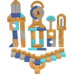 Build N' Play™ Toddler Soft & Smooth Unit Blocks Set of 80