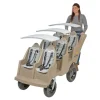 Bye Bye Buggy - 6 Passenger Tan/Gray w Canopies