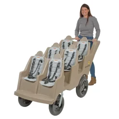 Bye Bye Buggy - 6 Passenger Tan/Gray