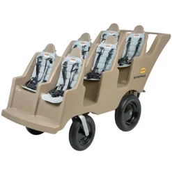 Bye Bye Buggy - 6 Passenger Tan/Gray