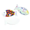 Card Stock Fish Shapes - 24 Pieces