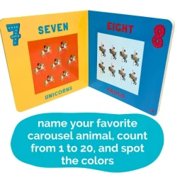 Carousel Animals, Numbers & Colors Board Book