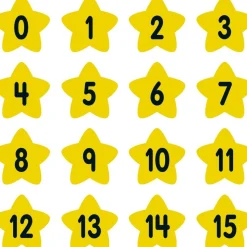 Carpet Mark-Its Move And Groove! Numbers Through 25 Task Cards Kit - 26 carpet spots, 20 task cards