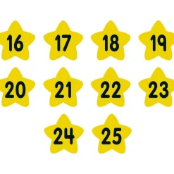 Carpet Mark-Its - Numbers Through 25