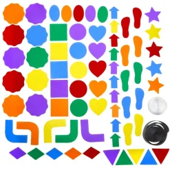Carpet Mark-Its Sensory Path - 72 pieces