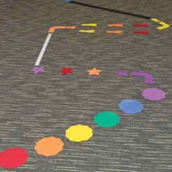 Carpet Mark-Its Sensory Path - 72 pieces