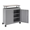 Cascade® Mega Cabinet with Doors - Mobile Metal Storage