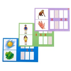 Centro de aprendizaje™: Cambia-Palabras (Spanish Change-AWord) - 1 literacy center