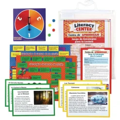 Centro de Aprendizaje: Juego de Estrategias para la Lectura Nivel 1 (Spanish Reading Strategies Game Literacy Center, Level 1)