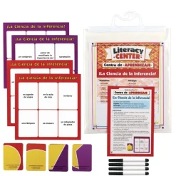 Centro de Aprendizaje: La Ciencia de la Inferencia! (Spanish Making Inferences Literacy Center)